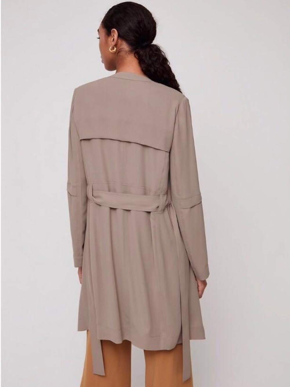 Babaton Quincey Jacket Size Small Taupe Aritzia - Picture 3 of 12